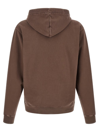 Brown Cotton Sweatshirt