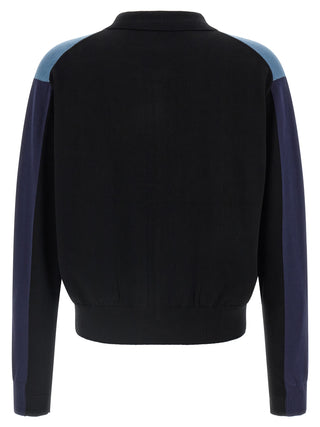 Blue Cotton Cardigan