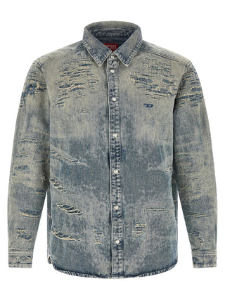 Blue Cotton Blouse