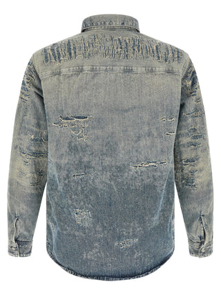 Blue Cotton Blouse