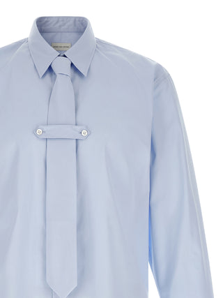 Blue Cotton Blouse