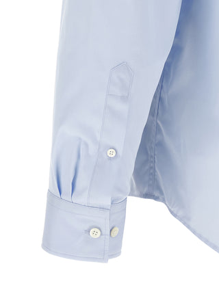 Blue Cotton Blouse
