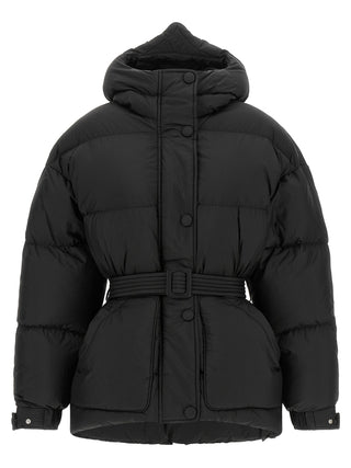 Black Nylon Full-Length Jacket