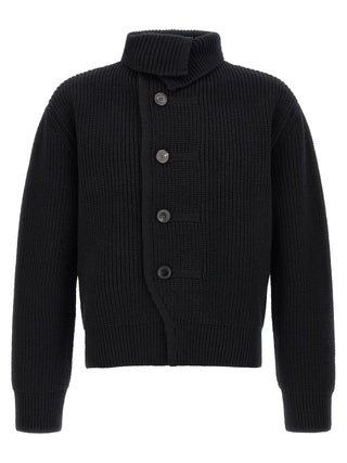 Blue Wool Cardigan