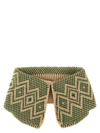 Beige Wool Scarf