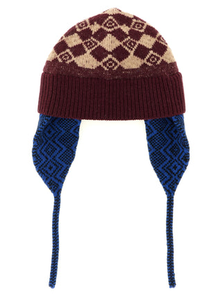 Bordeaux Wool Ear Muffs