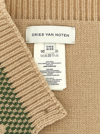 Beige Wool Scarf