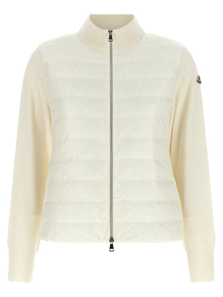 White Polyamide Cardigan