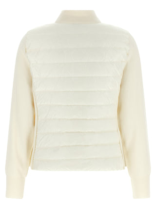 White Polyamide Cardigan