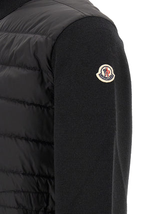 Black Polyamide Cardigan