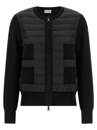 Black Polyamide Cardigan