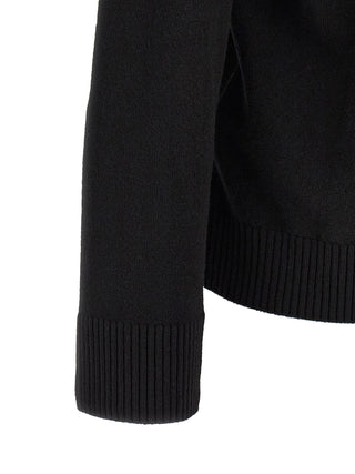 Black Virgin Wool Polo Shirt