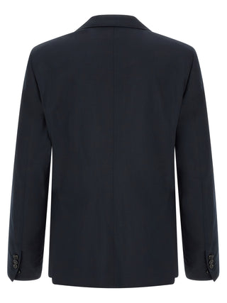 Blue Wool Suit