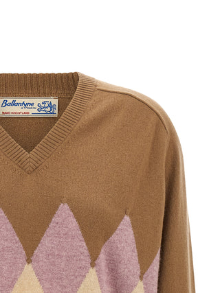 Brown Cashmere Cardigan