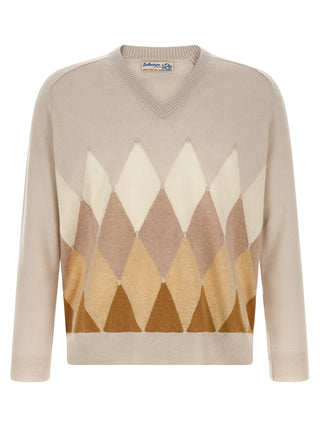 Beige Cashmere Cardigan