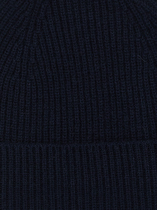 Blue Cashmere Beanie