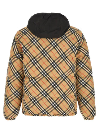Beige Polyester Shell Jacket