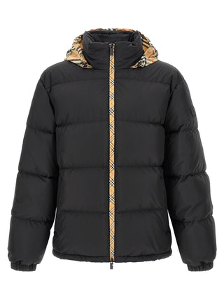 Black Polyester Parka