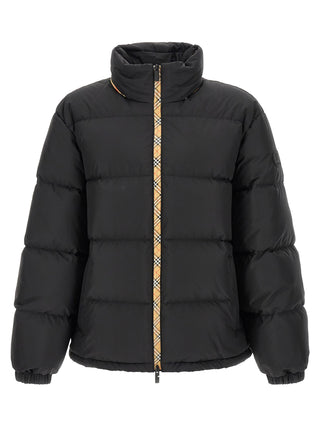Black Polyester Parka