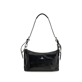 Black Calf Leather Bos Taurus Shoulder Bag
