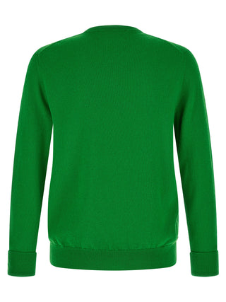 Bicolor Cashmere Cardigan