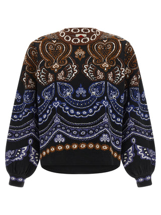 Multicolor Polyester Cardigan