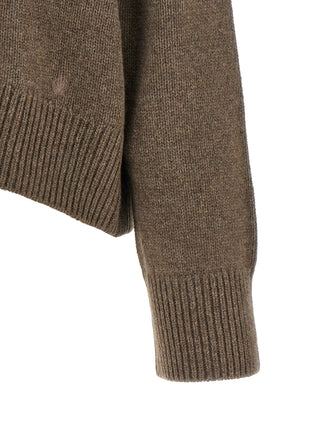 Brown Cashmere Cardigan