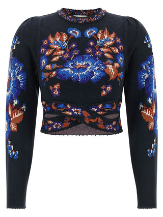 Multicolor Polyester Sweatshirt