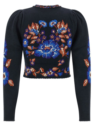 Multicolor Polyester Sweatshirt