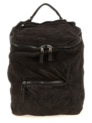 Brown Lamb Leather Backpack