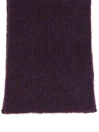 Purple Wool Foulard