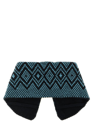 Blue Wool Foulard
