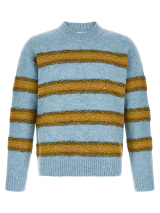 Blue Wool Cardigan