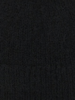 Black Wool Beanie
