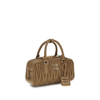 Beige Lamb Ovis Aries Handbag