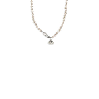 Beige Brass Necklace