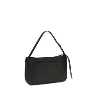 Black Calf Leather Bos Taurus Shoulder Bag