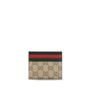 Beige Cotton Wallet