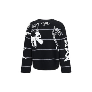 Black Wool Oves Aries Sweatshirt