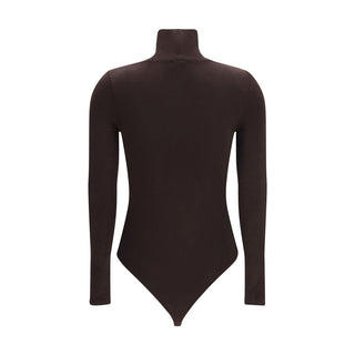 Brown Cotton Bodysuit
