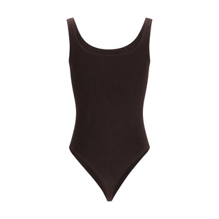 Brown Cotton Bodysuit