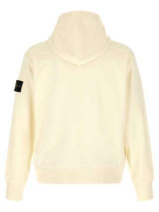 White Cotton Sweatshirt