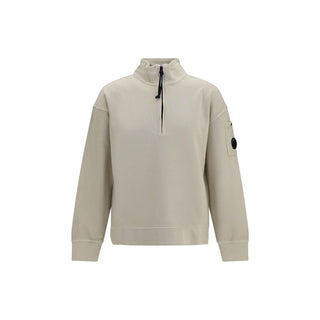 Beige Cotton Sweatshirt