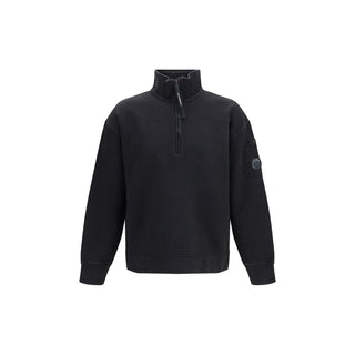 Black Cotton Sweatshirt