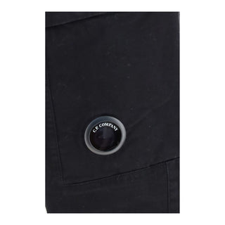 Black Cotton Cargo Pants