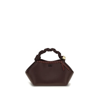 Brown Recycled Leather Shoulder Bag