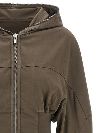 Gray Cotton Hoodie