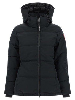 Black Polyester Parka