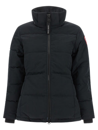 Black Polyester Parka