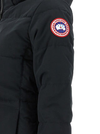 Black Polyester Parka